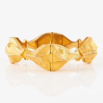 Björn Weckström bracelet 18K gold "Tundravår", for Lapponia.