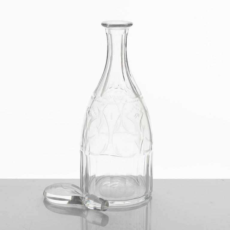 An 87-piece glass service, Sweden, mid/first half of the 20th century.