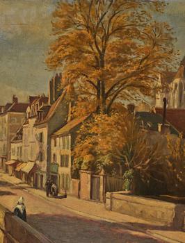 Émile Bernard, "Paysage de Tonnerre".