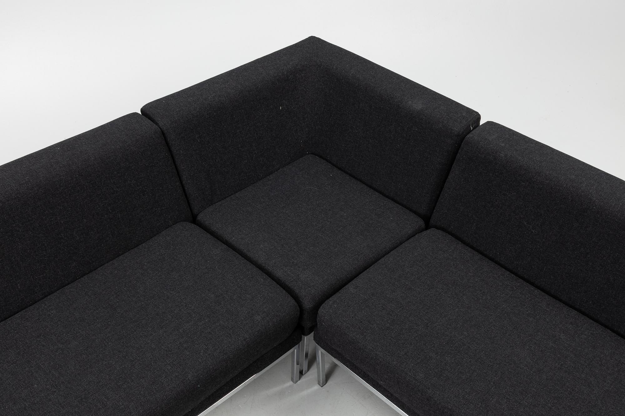 Eero Koivisto, a set of 4 sofa modules, "Hockney", David Design, Sweden, contemporary.