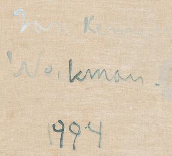 Jan Kenneth Weckman, Untitled.