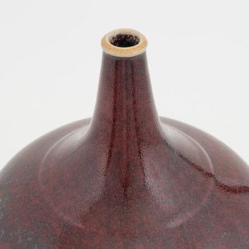 Henning Nilsson, a stoneware vase, Höganäs, Sweden, 1974.