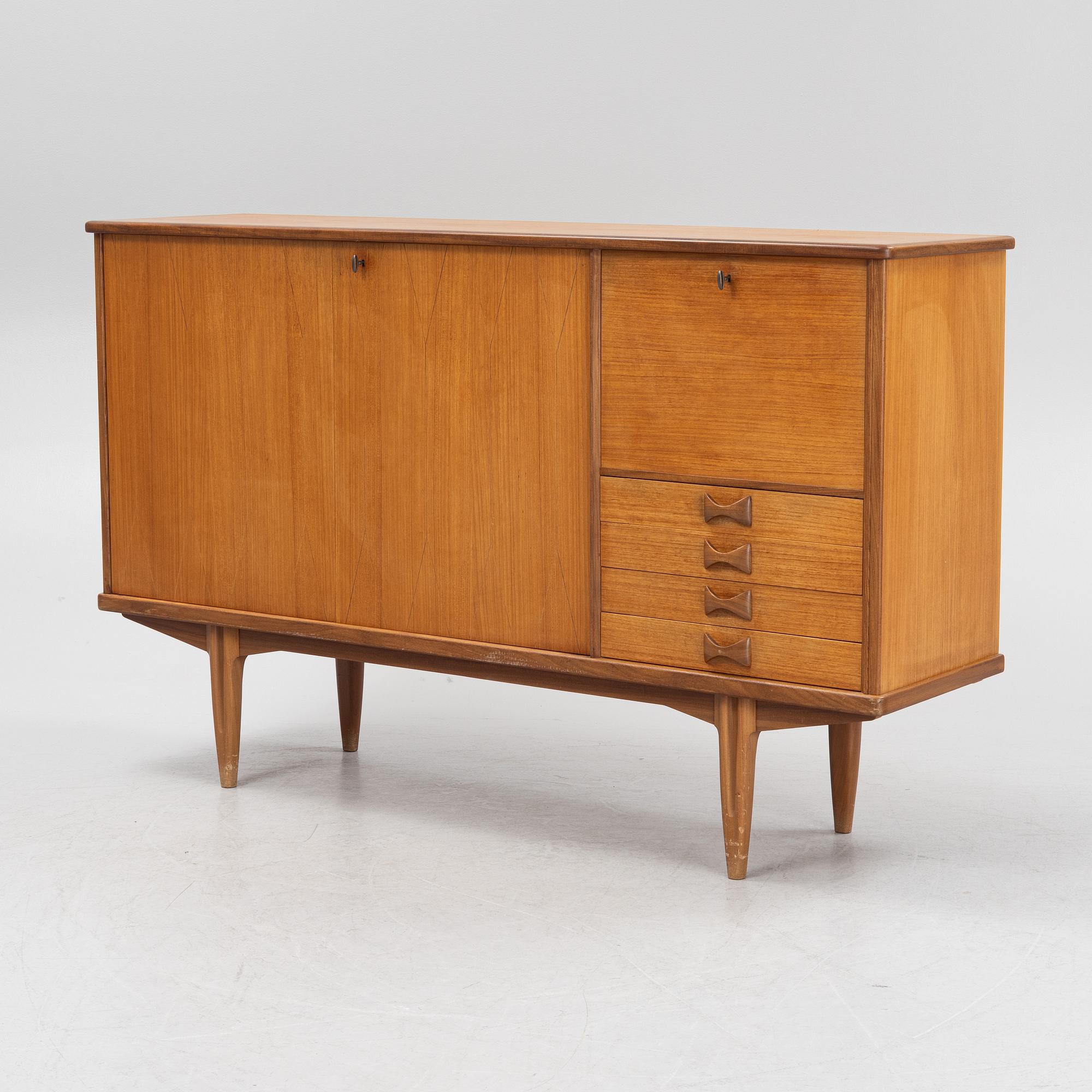Svante Skogh, sideboard ur "Rosetto"-serien, ABRA-möbler 1950-/60-tal.