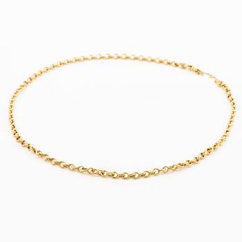 An Ole Lynggaard long necklace 18K gold.