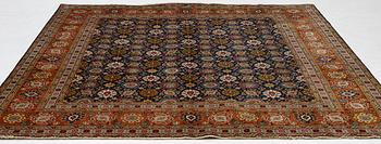 Carpet, Tabriz, approx. 300 x 295 cm.
