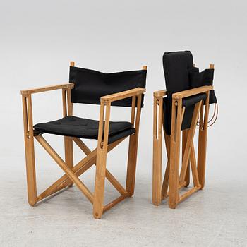 Björn Hultén, a pair of "På Kryss" safarichairs, Berga Form, Sweden.