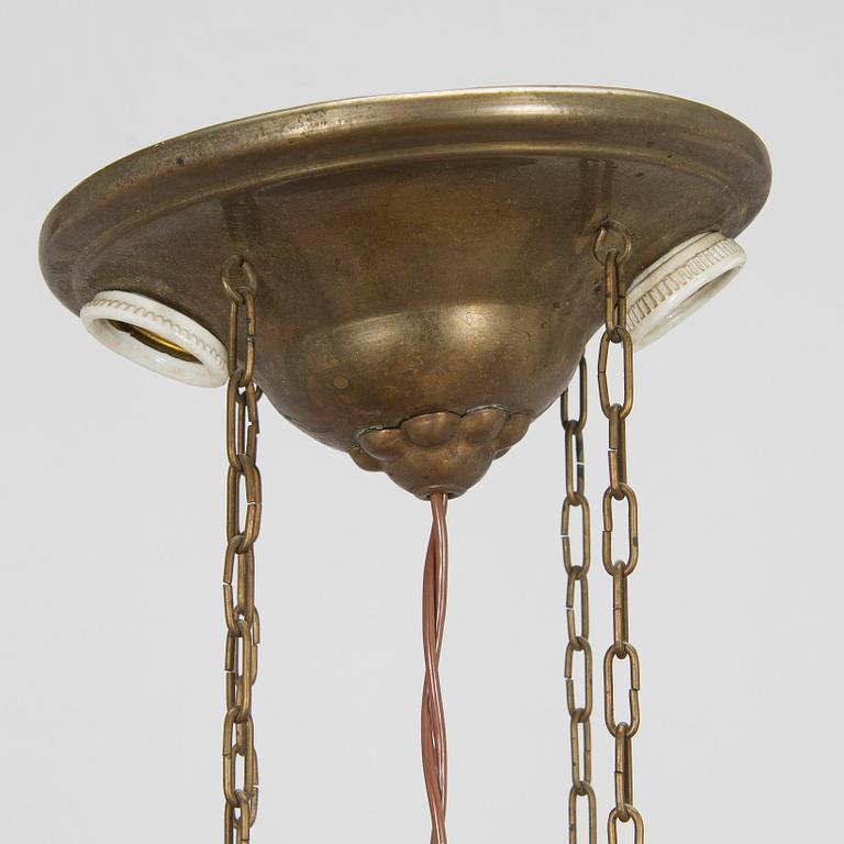 Taklampa, tidigt 1900-tal.