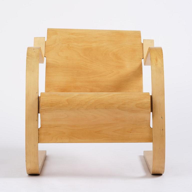 Alvar Aalto, a birch armchair model "31", Huonekalu-ja Rakennustyötehdas or Aalto Design, Hedemora, mid-20th century.