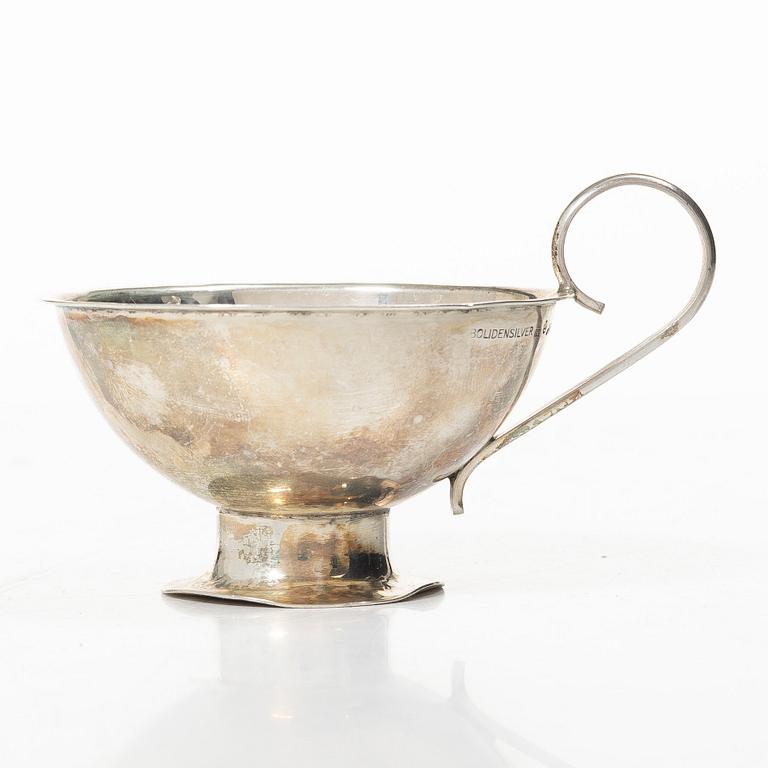 Guldsmedsaktiebolaget, Boliden silver m.fl, supkoppar, 10 st, silver, Sverige 1927-1941.