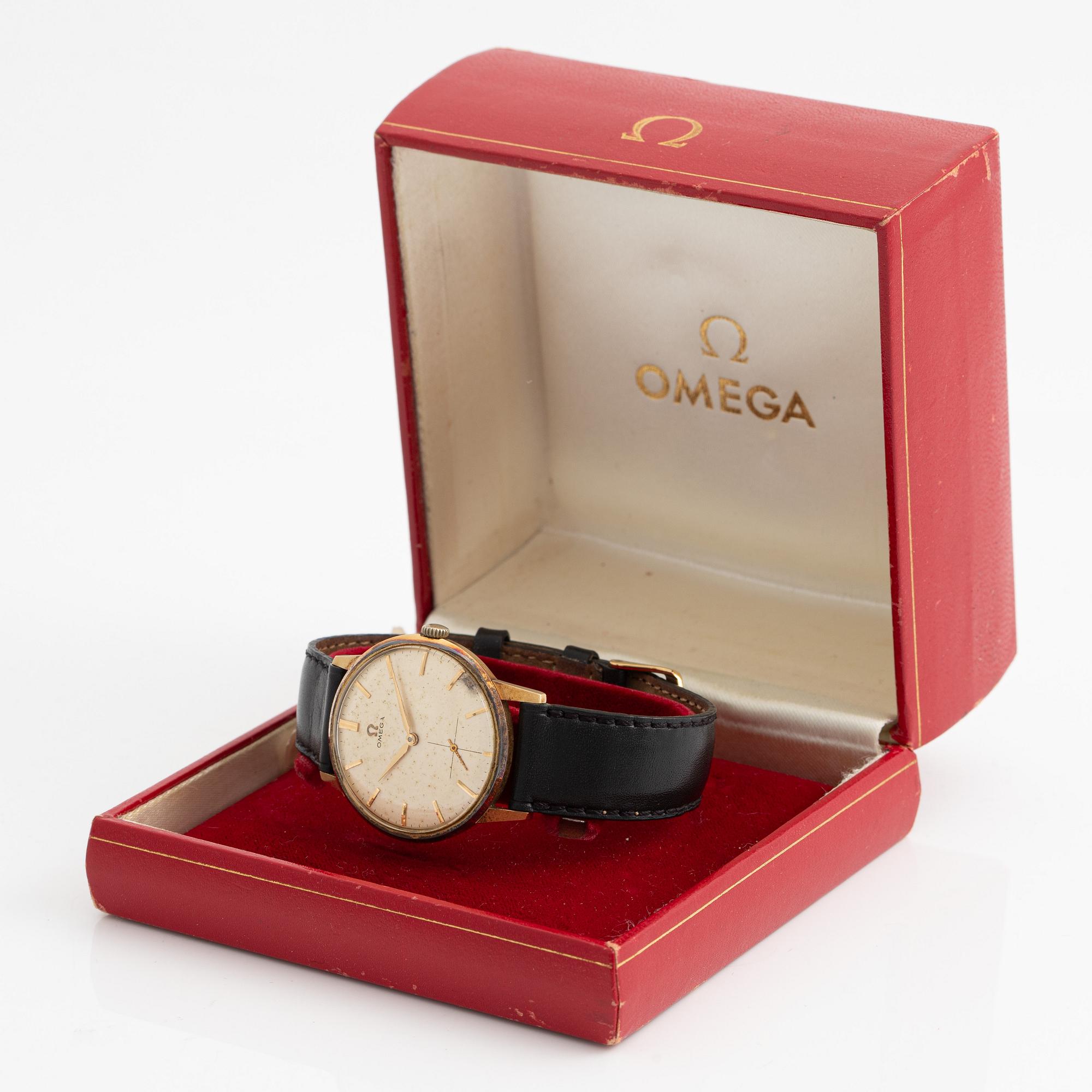 Omega, wristwatch, 34 mm.