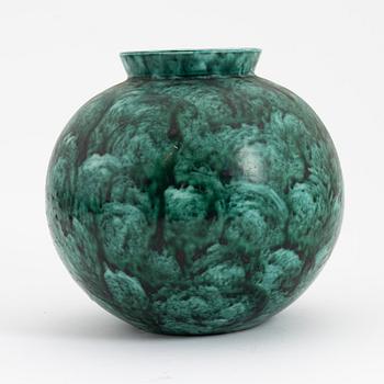 Wilhelm Kåge, an 'Argenta' stoneware vase, Gustavsberg.