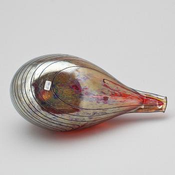 FIGURIN, glas, Oivo Toikka, Nuutajärvi, signerad.