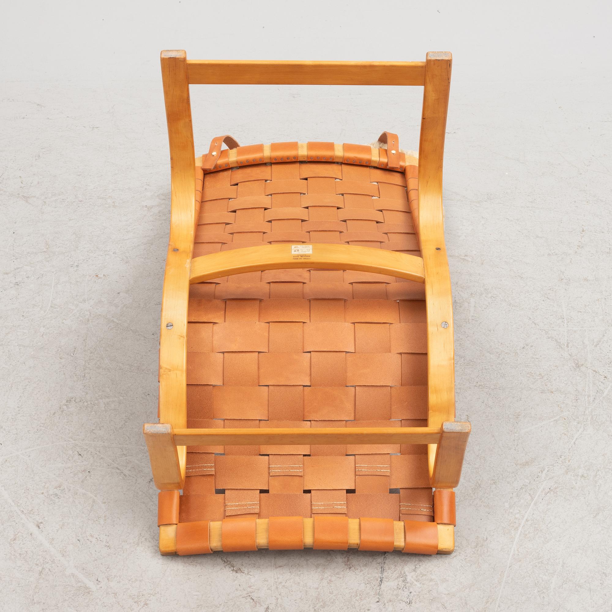 Bruno Mathsson, stol "modell 36", Firma Karl Mathsson 1941.