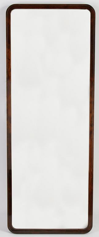 A stained birch mirror, 1930's.