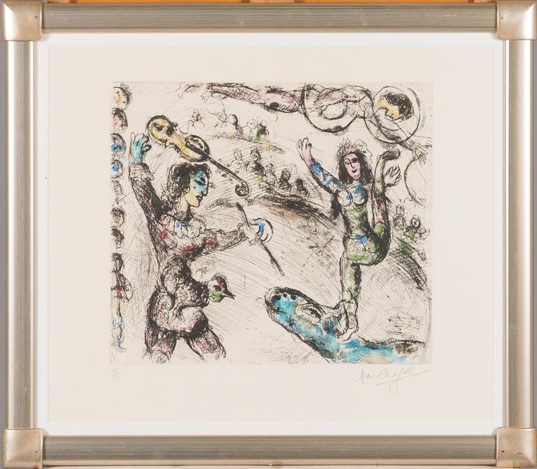 Marc Chagall, 'Acrobate et Violiniste'.