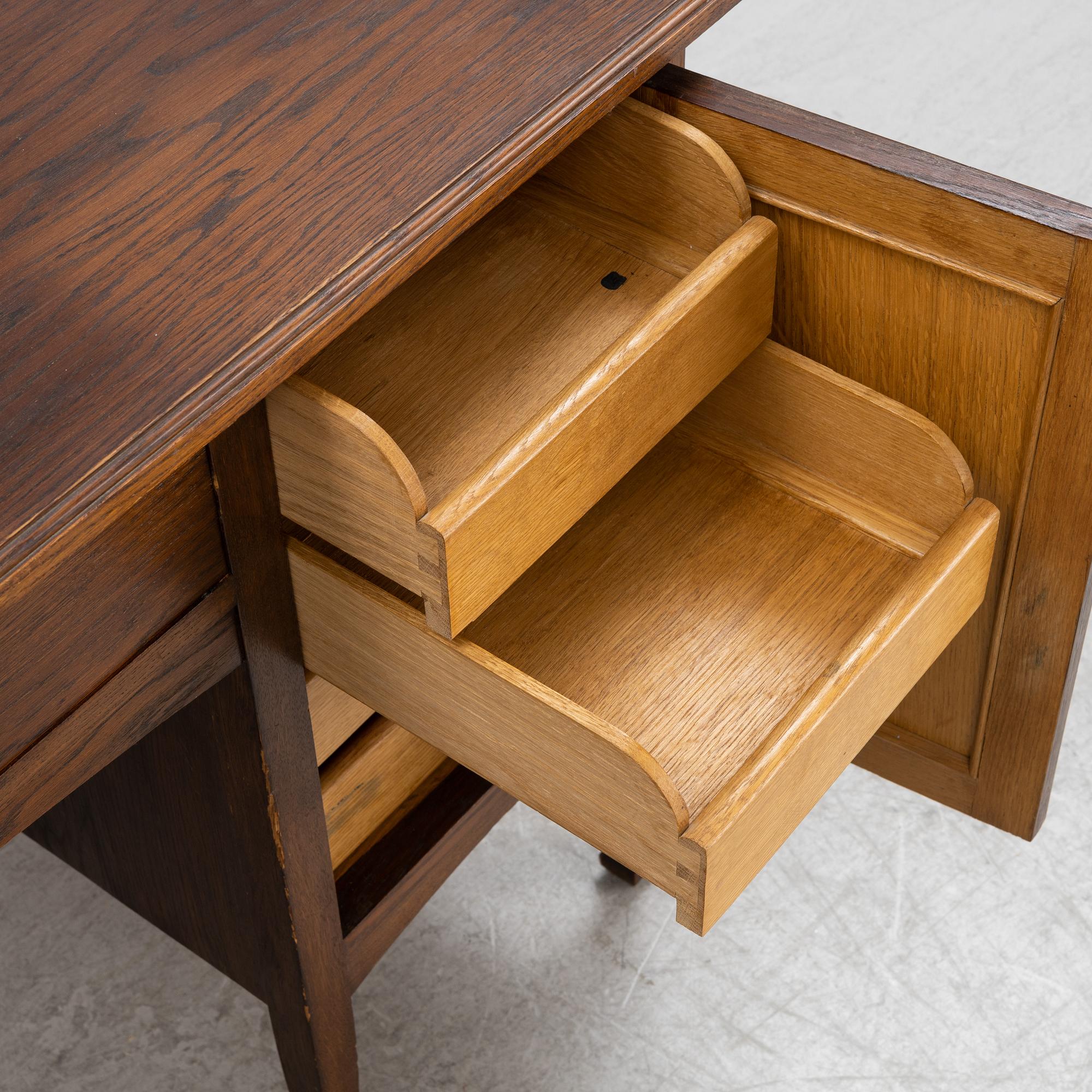 An early 20th century writing desk.