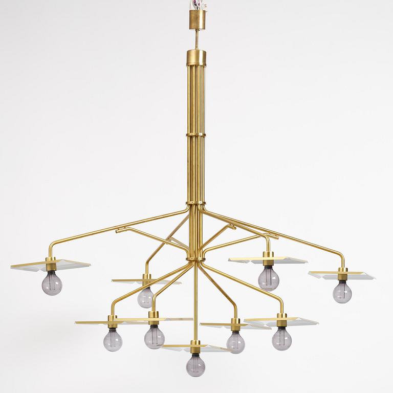 Hans-Agne Jakobsson, an imposing chandelier model C 2504, Hans-Agne Jakobsson AB, Markaryd, 1970s–80s.