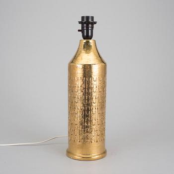 BORDSLAMPA, keramik, Bitossi, Italien, för Bergboms.