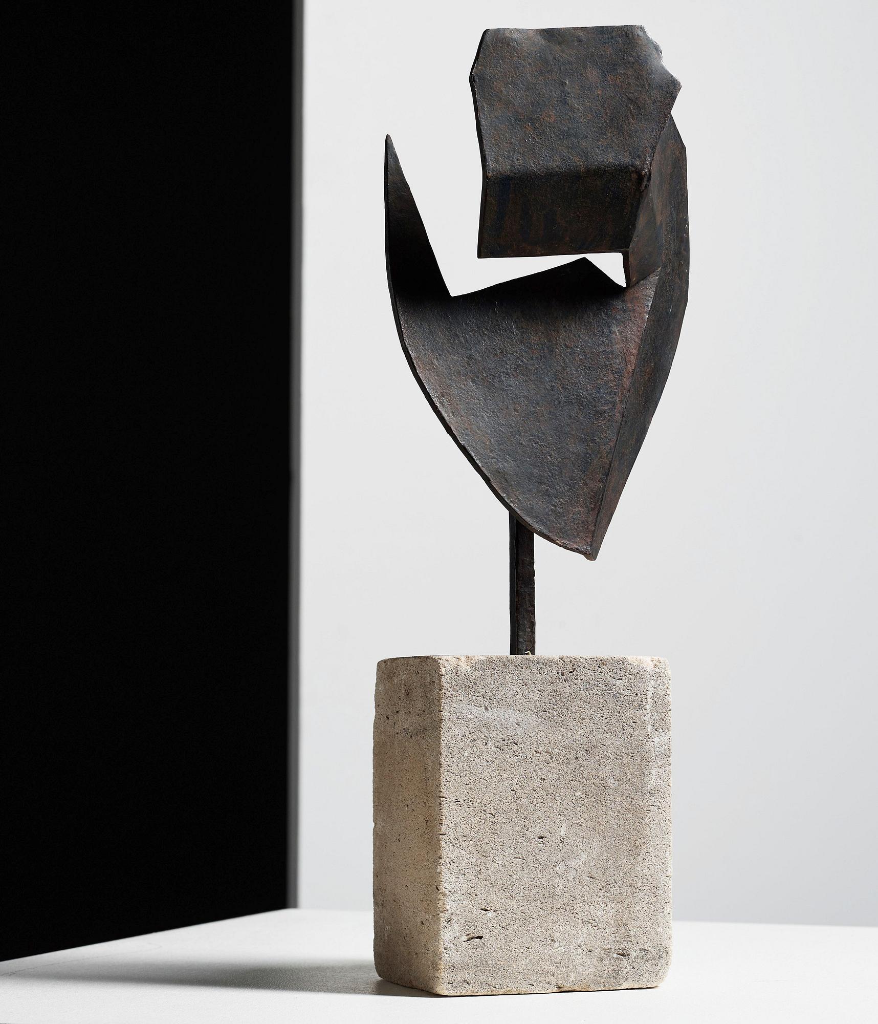 Julio González, "Tête aiguë (Masque aigu)".