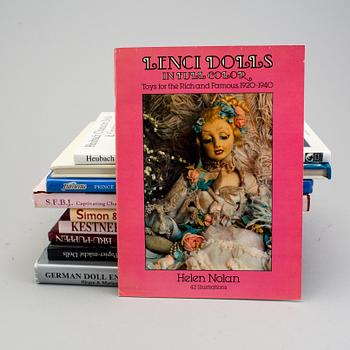 BÖCKER, 12 stycken, docklitteratur.