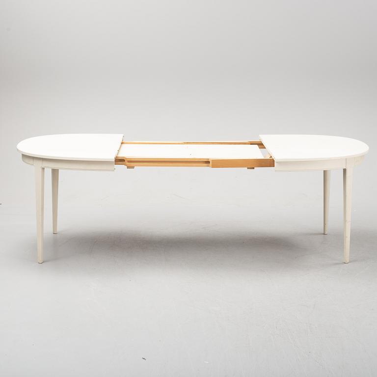 Carl Malmsten, matbord, stolar 4 st, karmstolar 2 st, "Herrgården", Bodafors, 1900-talet andra hälft.