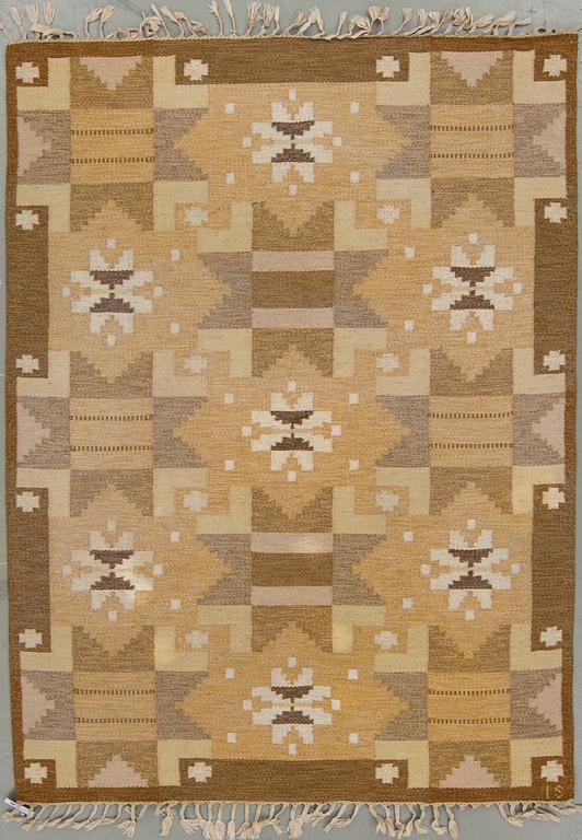 MATTA, rölakan. Signerad IS (Ingegerd Silow). Ca 225x167 cm.