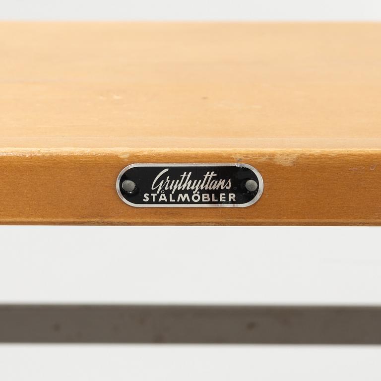 Four similar chairs, Grythyttan, mid/second half of the 20th century.