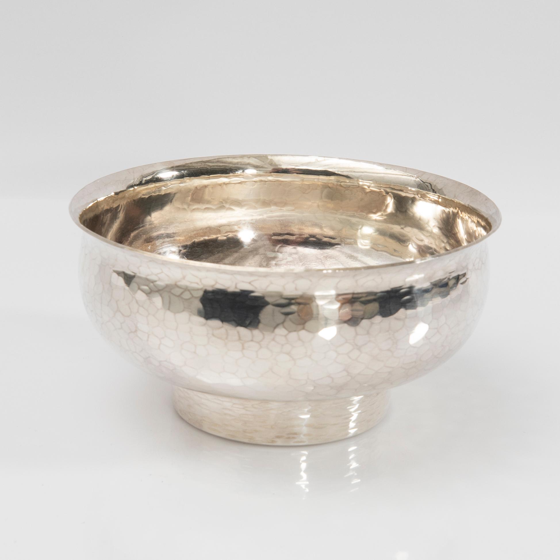 Atelier Borgila, Bowl, sterling silver, 1998.