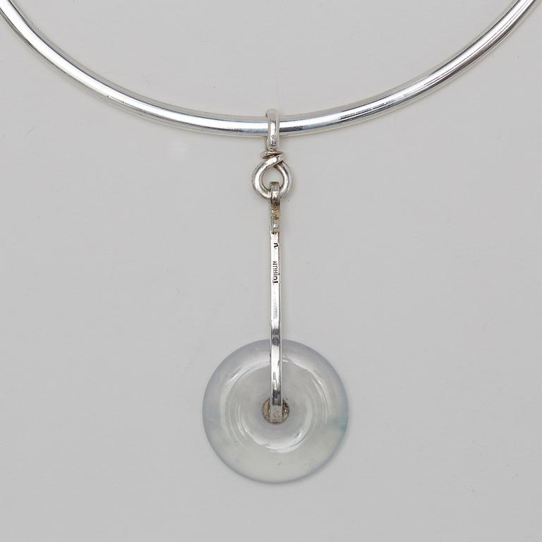 Vivianna Torun Bülow-Hübe, a sterling necklace, own workshop, 21st century.