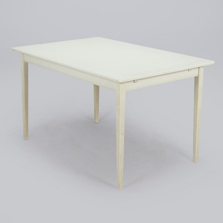 Olli Borg, A 11 pieces "Anjala" dining suite by Asko, 1960/70s.