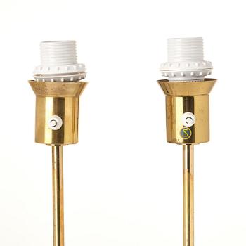 Eje Ahlgren, bordslampor, ett par, modell B 04, Bergboms, Malmö, 1960-tal.