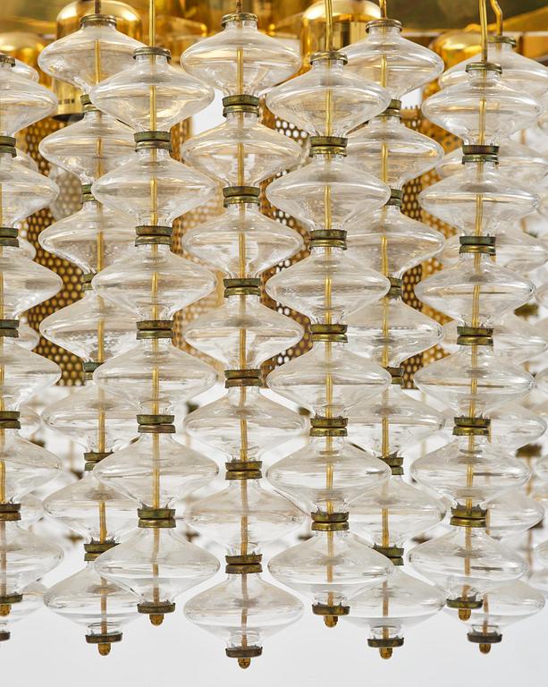 Hans-Agne Jakobsson, taklampa, "Estrella", modell "T 580", Hans-Agne Jakobsson AB, Markaryd, 1960-70-tal.