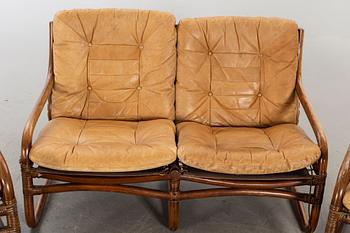 SOFFGRUPP, 3 delar "BADEN" IKEA, 1978.