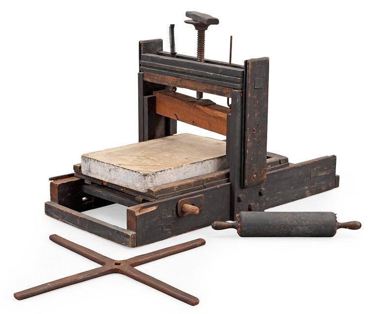 LITOGRAFISK HANDTRYCKPRESS, S.K. "RIVARPRESS".