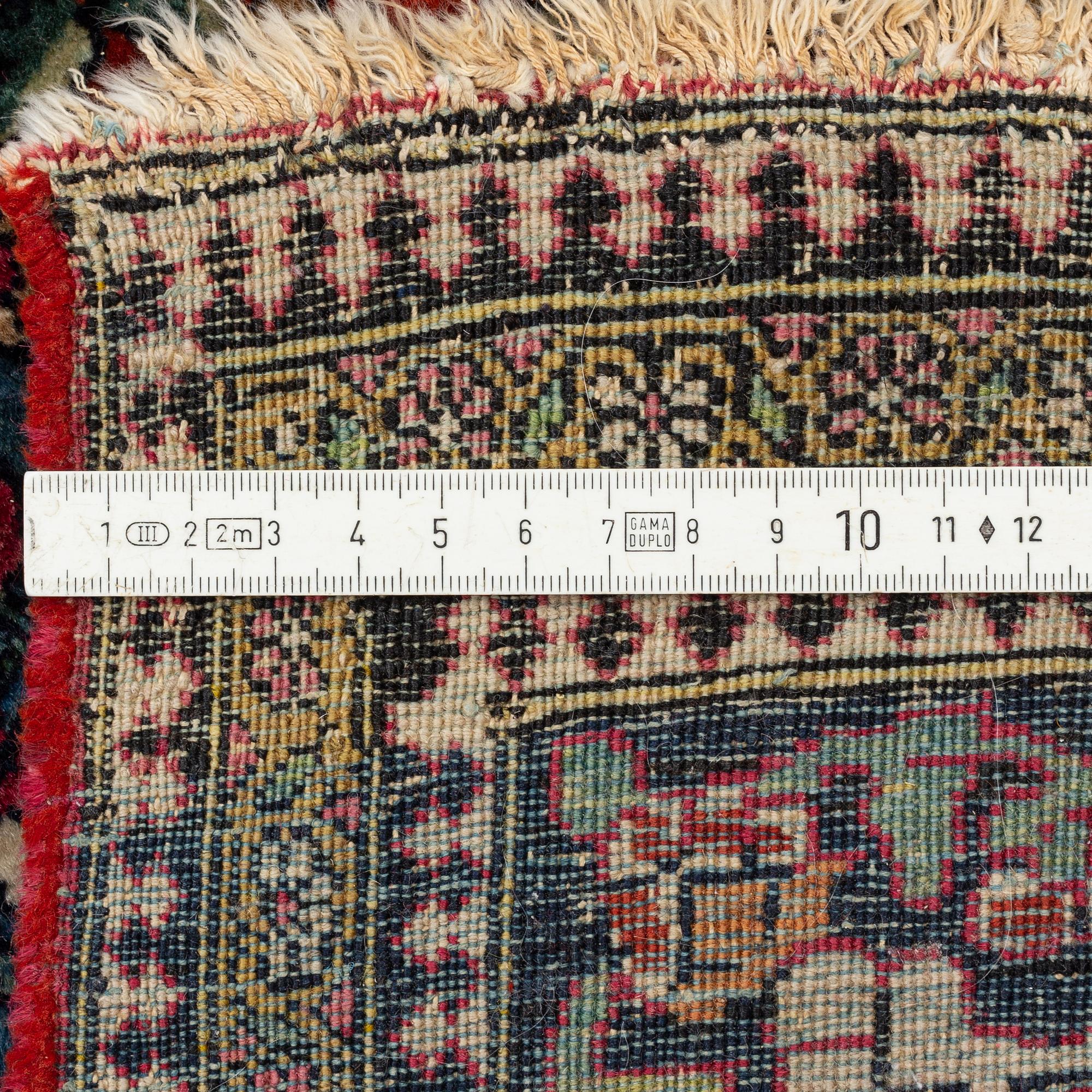 Matta, antik Mobarakeh Isfahan, ca 219 x 138 cm.
