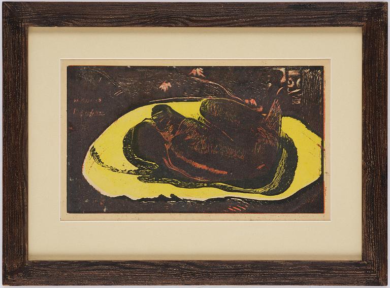 Paul Gauguin, Manao Tupapau (Watched by the Spirits of the Dead), from: Noa Noa.