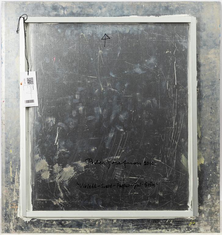 Peder Josefsson, "Violett-Svart-Purpur-Gul-Grön".