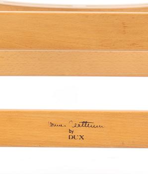 FÅTÖLJSTOMMAR, ett par, "Ingrid," Bruno Mathsson, Dux.