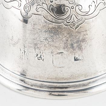 Bordspingla, silver, Köpenhamn, Danmark 1800-tal.