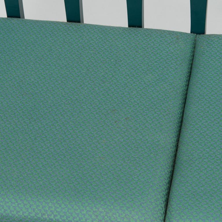 Eliel Saarinen, a “Blue Suite” sofa, Adelta, Finland. Model designed 1929 for Saarinen House, Cranbrook.