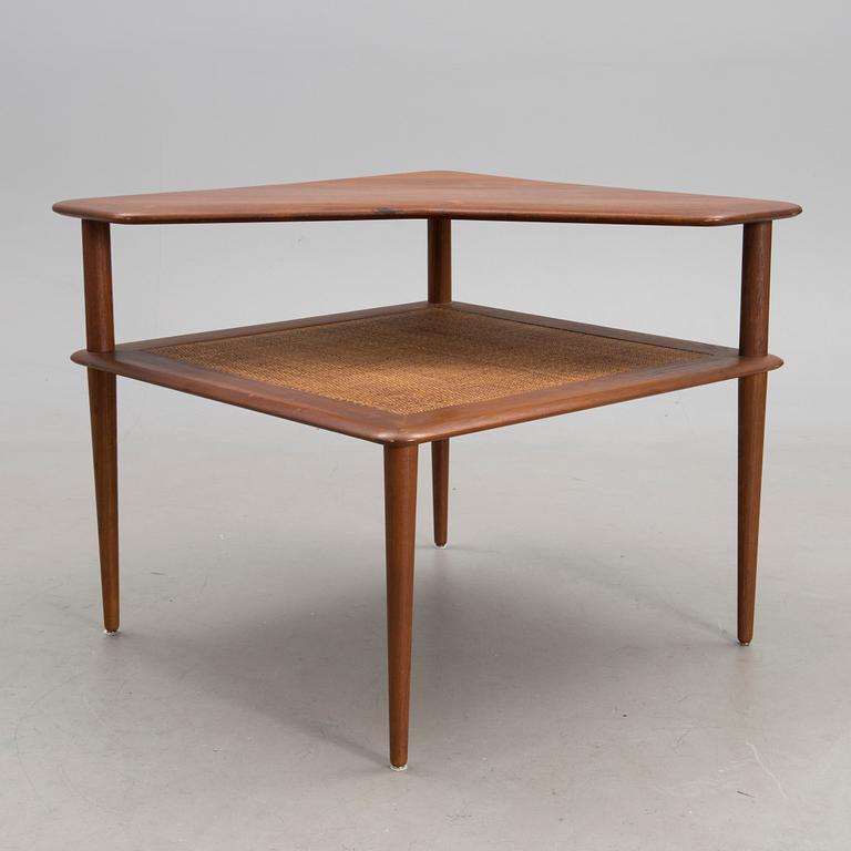 A three piece Danish 'Minerva' sofa suite with a table for France & Son, 1950s/1960s.