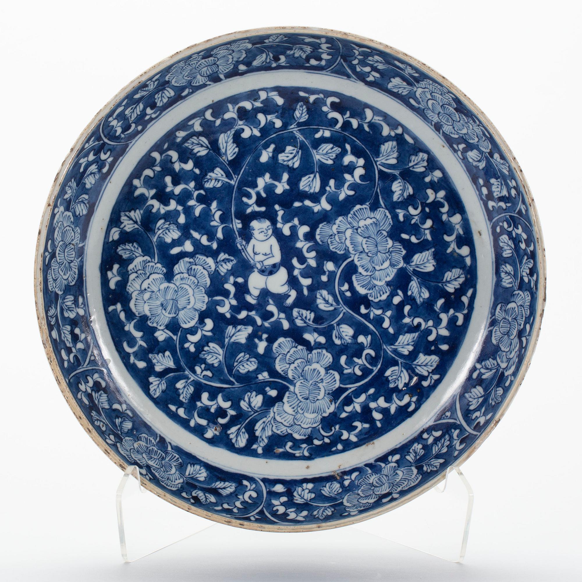 FAT, porslin. Kina, 1800-tal.