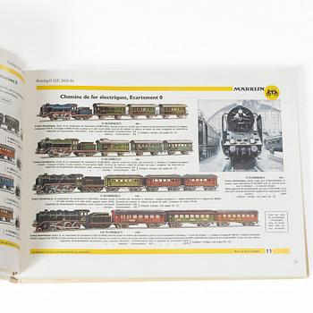 Märklin, Böcker och kataloger, 26 volymer.