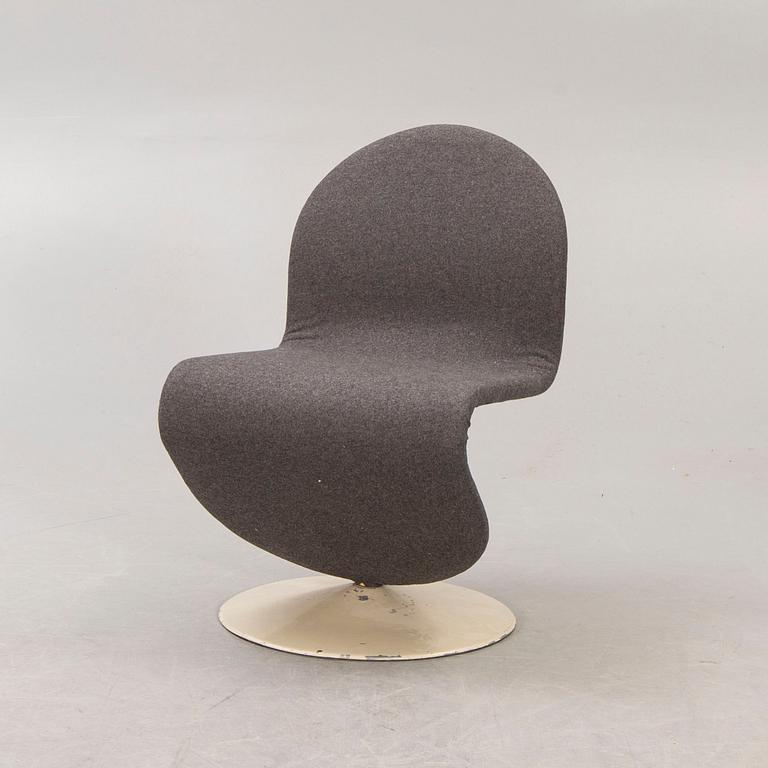 Verner Panton, stol, "System 1-2-3" för Fritz Hansen, 1970-talets mitt.