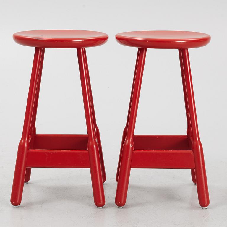 Chris Martin, a pair of 'Albert' bar stools, Massproductions.