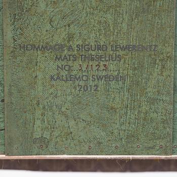 Mats Theselius, an "Hommage à Sigurd Lewerentz" armchair, ed. 3/123, Källemo, Värnamo, post 2012.