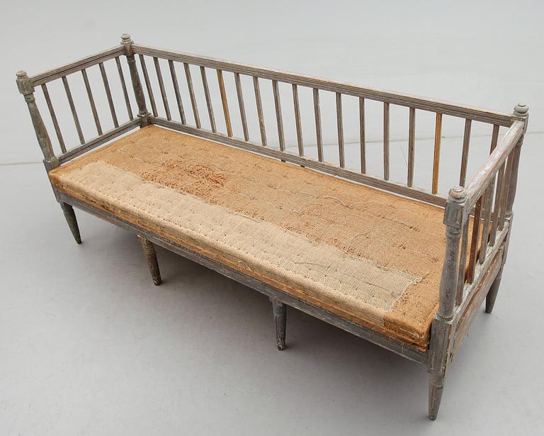 SOFFA, gustaviansk, sent 1700-tal.