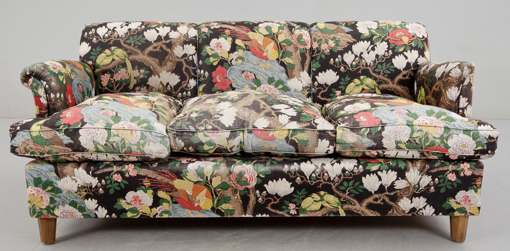 SOFFA, "678", Josef Frank, Firma Svenskt Tenn, formgiven i mitten av 1930-talet.