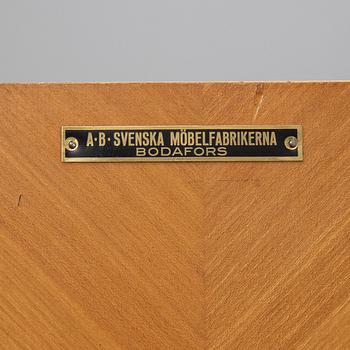 Axel Larsson, an elm and stained birch cabinet, AB Svenska Möbelfabrikerna, Bodafors, 1930/40-tal.