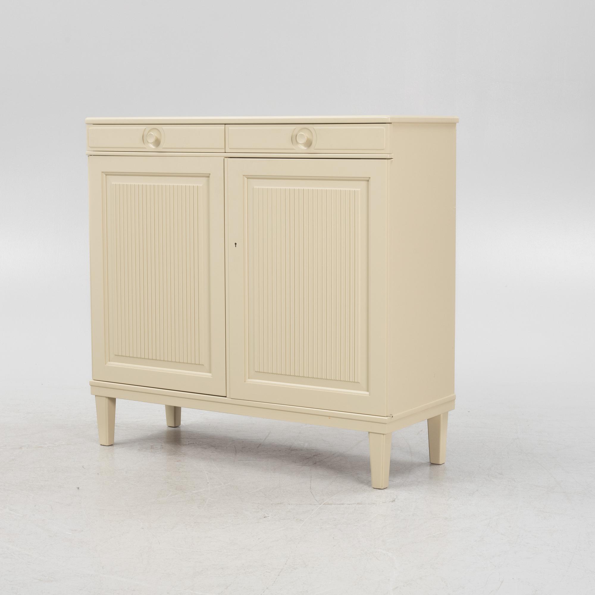 Carl Malmsten, 'Herrgården' cabinet base, second half of the 20th century.
